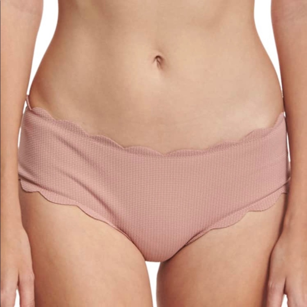 NWT Marysia scalloped bathing suit bottoms